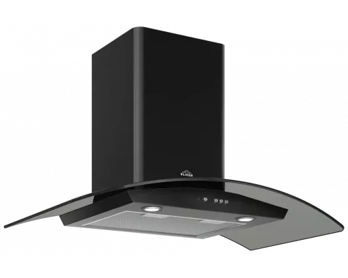 Вытяжка ELIKOR Аметист 60П-430-К3Д черный/тон.стекло