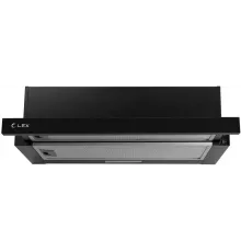 Вытяжка LEX HUBBLE G 500 BLACK черн.стекло