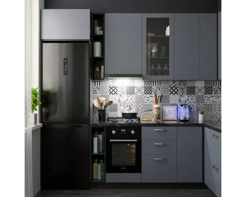 Вытяжка LEX HUBBLE G 500 BLACK черн.стекло