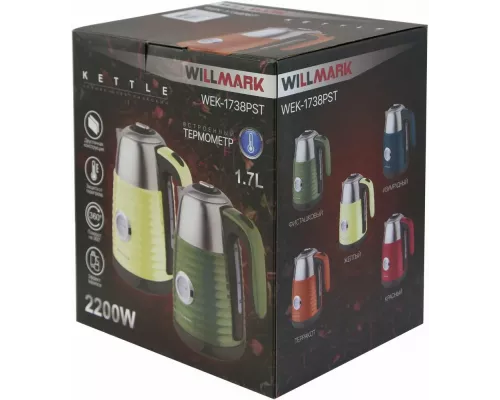 Чайник WILLMARK WEK-1738PST