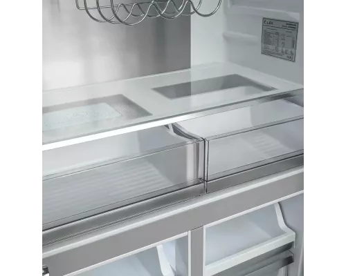 Холодильник LEX LCD505XID стальной