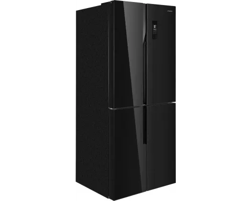 Холодильник MAUNFELD MFF182NFBE черный