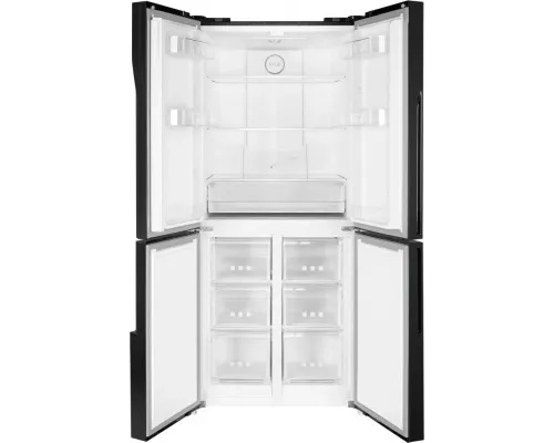 Холодильник MAUNFELD MFF182NFBE черный