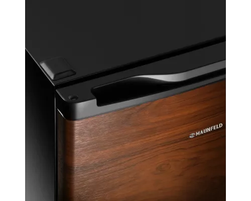 Холодильник MAUNFELD MFF50WD дерево/черный