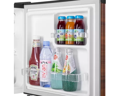 Холодильник MAUNFELD MFF50WD дерево/черный