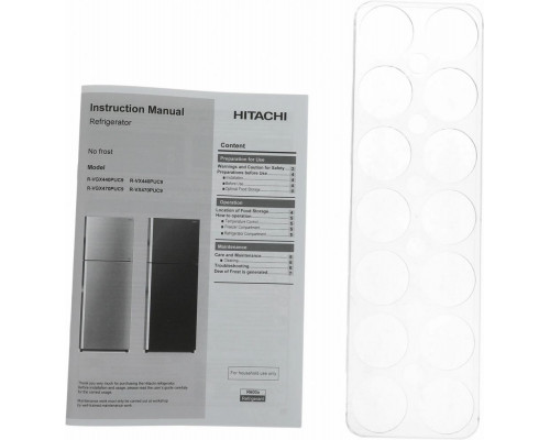 Холодильник Hitachi R-VX470PUC9 PWH белый