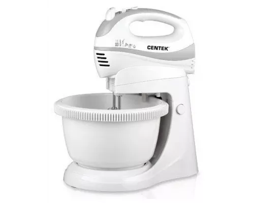 Миксер Centek CT-1106 (бел/сер)