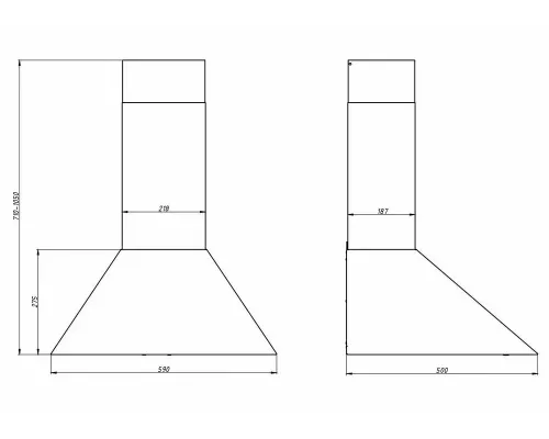 Вытяжка ELIKOR WHITE STORM 60 бел