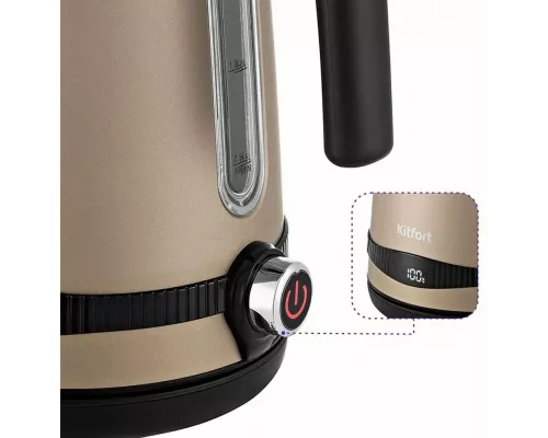 Чайник Kitfort KT-6121-4 бежевый