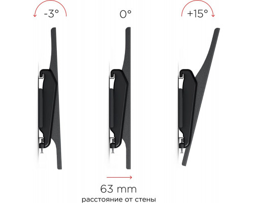 Кронштейн HOLDER LCDS-5071 черный