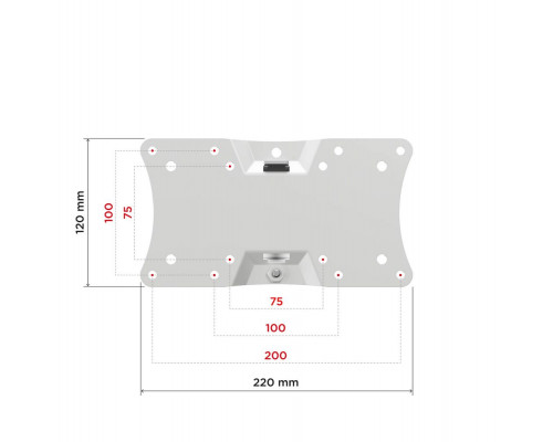 Кронштейн HOLDER LCDS-5064 белый