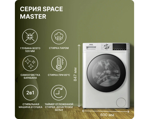 Стиральная машина CHiQ CFL80-14586BHM2WB