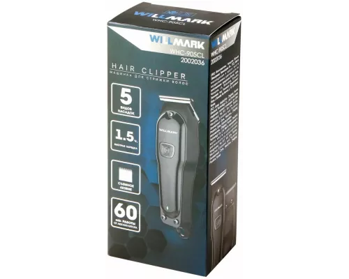 Машинка для стрижки волос WILLMARK WHC-905CL