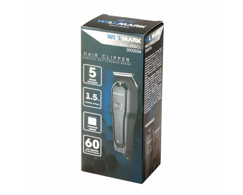 Машинка для стрижки волос WILLMARK WHC-905CL