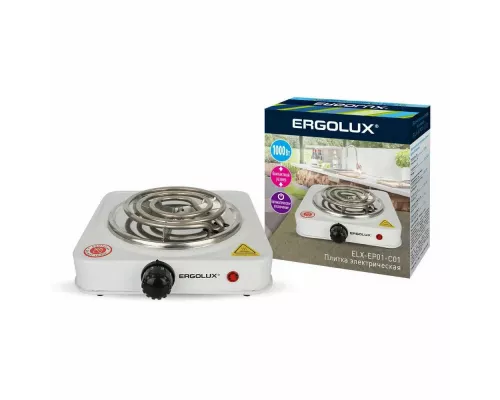 Настольная плита ERGOLUX ELX-EP01-C01 белый