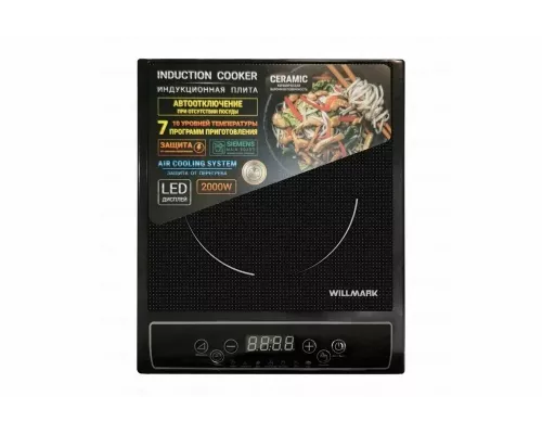 Настольная плита WILLMARK WIP-748BC