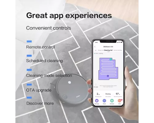 Робот-пылесос 360 Robot Vacuum Cleaner C50-1