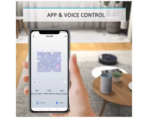 Робот-пылесос TESVOR S6 Dark blue