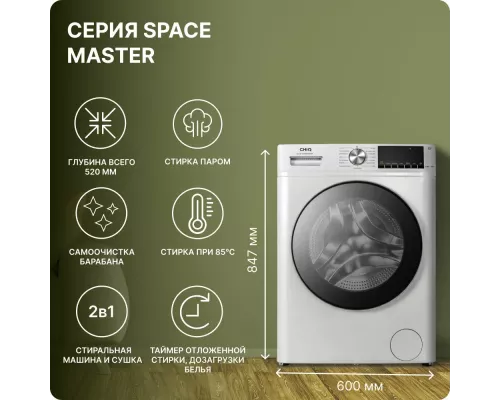 Стиральная машина CHiQ CFL80-14586BHM2WB