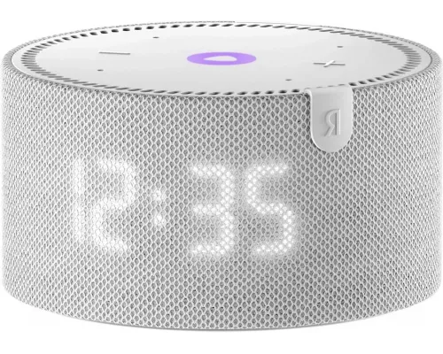 Умная колонка Яндекс Станция Мини 2 серая (c часами) (YNDX-00020G)