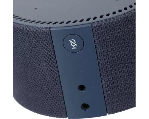 Умная колонка Яндекс Станция Мини 2 синяя (c часами)