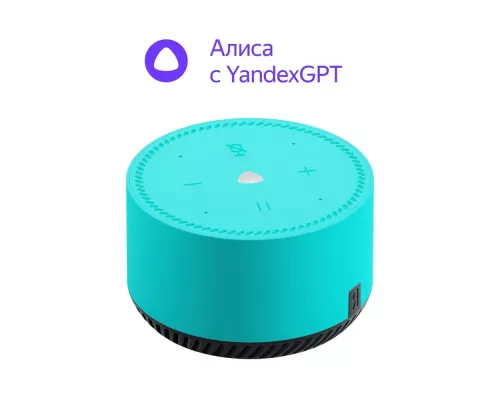 Умная колонка Yandex Станция Лайт Алиса зеленый(МЯТА) 5W