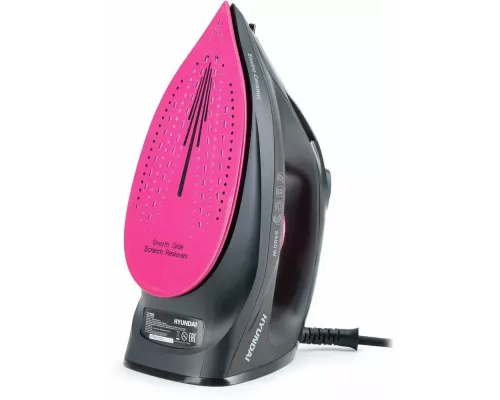 Утюг Hyundai H-SI01559 черный/розовый