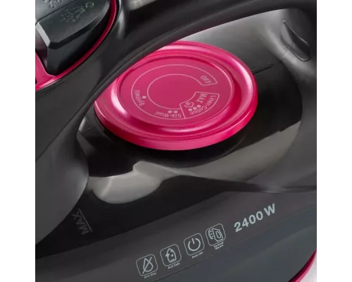 Утюг Hyundai H-SI01559 черный/розовый