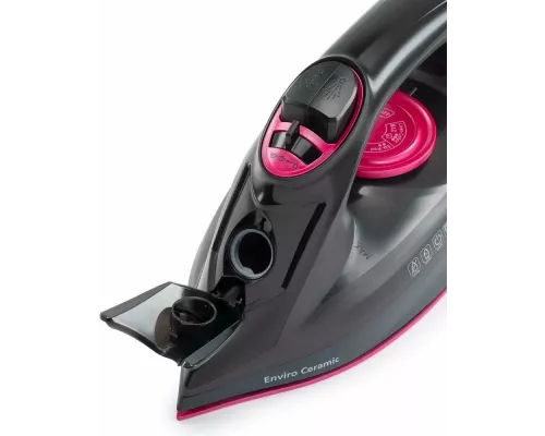 Утюг Hyundai H-SI01559 черный/розовый