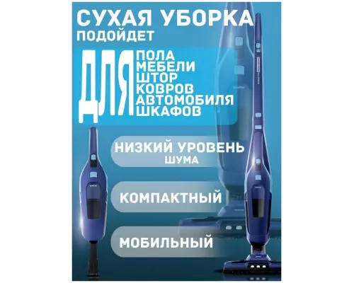 Вертикальный пылесос Centek CT-2568 BLUE