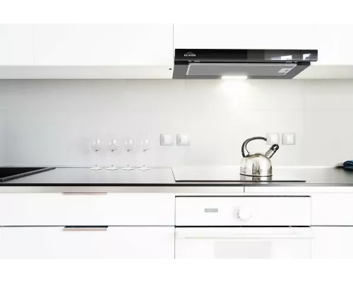 Вытяжка ELIKOR ИНТЕГРА GLASS 60Н-400-В2Д нерж/стекло черное