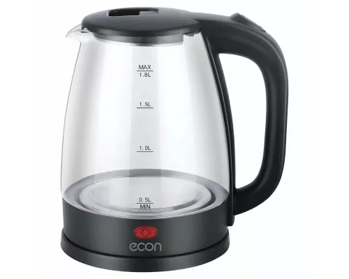Чайник ECON ECO-1825KE стекло/черный