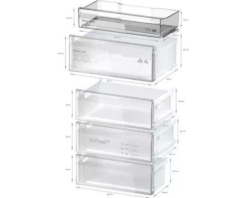 Холодильник Bosch KGN497WDF