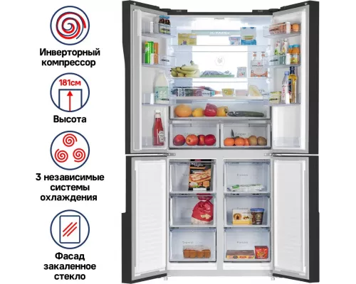 Холодильник MAUNFELD MFF181NFB