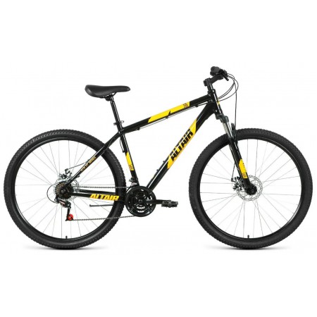 Велосипед Altair AL 29 D (29" 21 ск. рост 21") 2020-21 черный/оранжевый