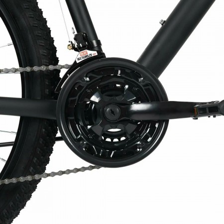 Велосипед Altair AL 27,5 D (27,5" 21 ск. рост 17") 2022 черный матовый/черный
