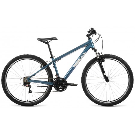 Велосипед Altair AL 27,5 D (27,5" 21 ск. рост 17") 2022 темно-синий/серебристый