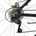 Велосипед Altair AL 27,5 D (27,5" 21 ск. рост 19") 2021-22 черный матовый/черный
