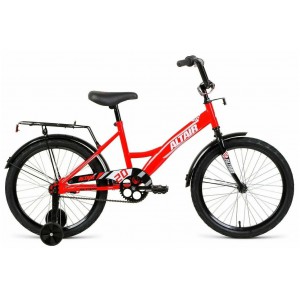 Велосипед Altair Kids 20 (1 ск. рост 13") 2021-22 красный/серебристый
