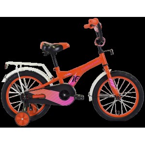 Велосипед Forward Crocky 16  (16" 1ск.) 2022 красный/фиолетовый