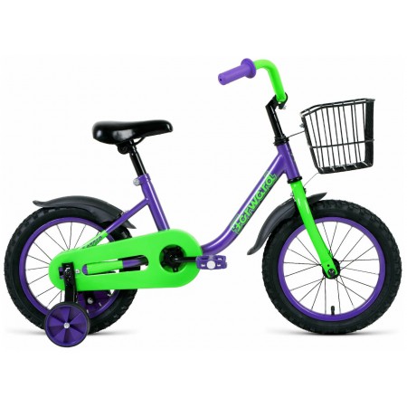 Велосипед Forward Barrio 14 (14"  1ск.) 2022 фиолетовый