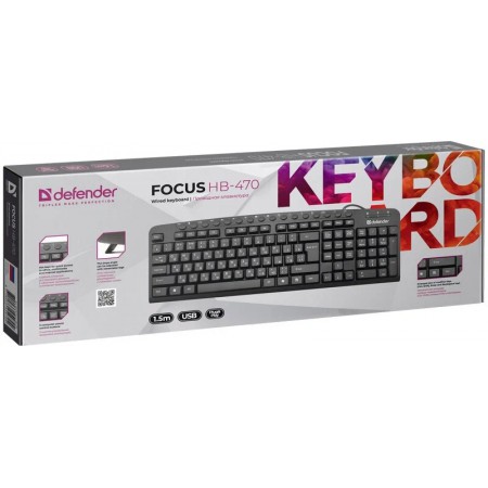 Клавиатура Defender Focus HB-470