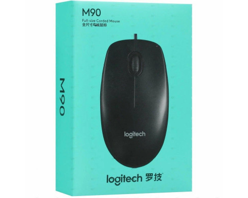 Мышь LOGITECH M90 черный