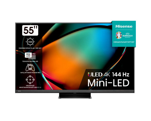 Телевизор Hisense 55" 55U8KQ Mini-Led UHD Smart