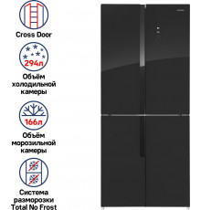 Холодильник MAUNFELD MFF181NFB