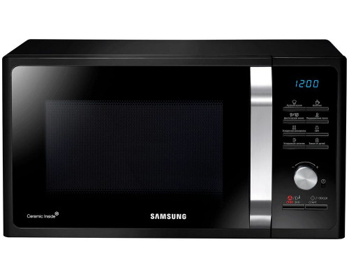 Микроволновая печь Samsung MS23F302TQK/BW черный GLOBAL Микроволновая печь Samsung MS23F302TQK/BW черный GLOBAL