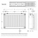 Радиатор Buderus К-Profil 22/500/ 400