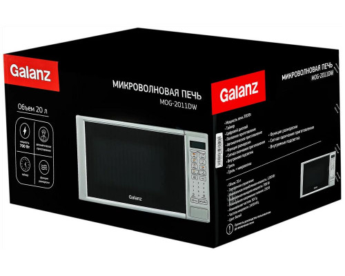 Микроволновая печь GALANZ MOG-2011DB черный