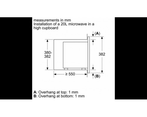 Встраиваемая микроволновая печь Bosch BEL623MD3