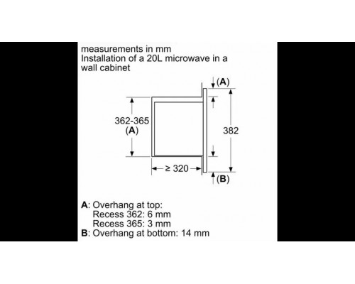 Встраиваемая микроволновая печь Bosch BEL623MD3